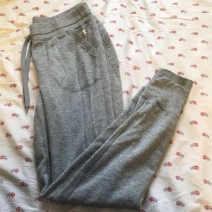 Grey sweatpants